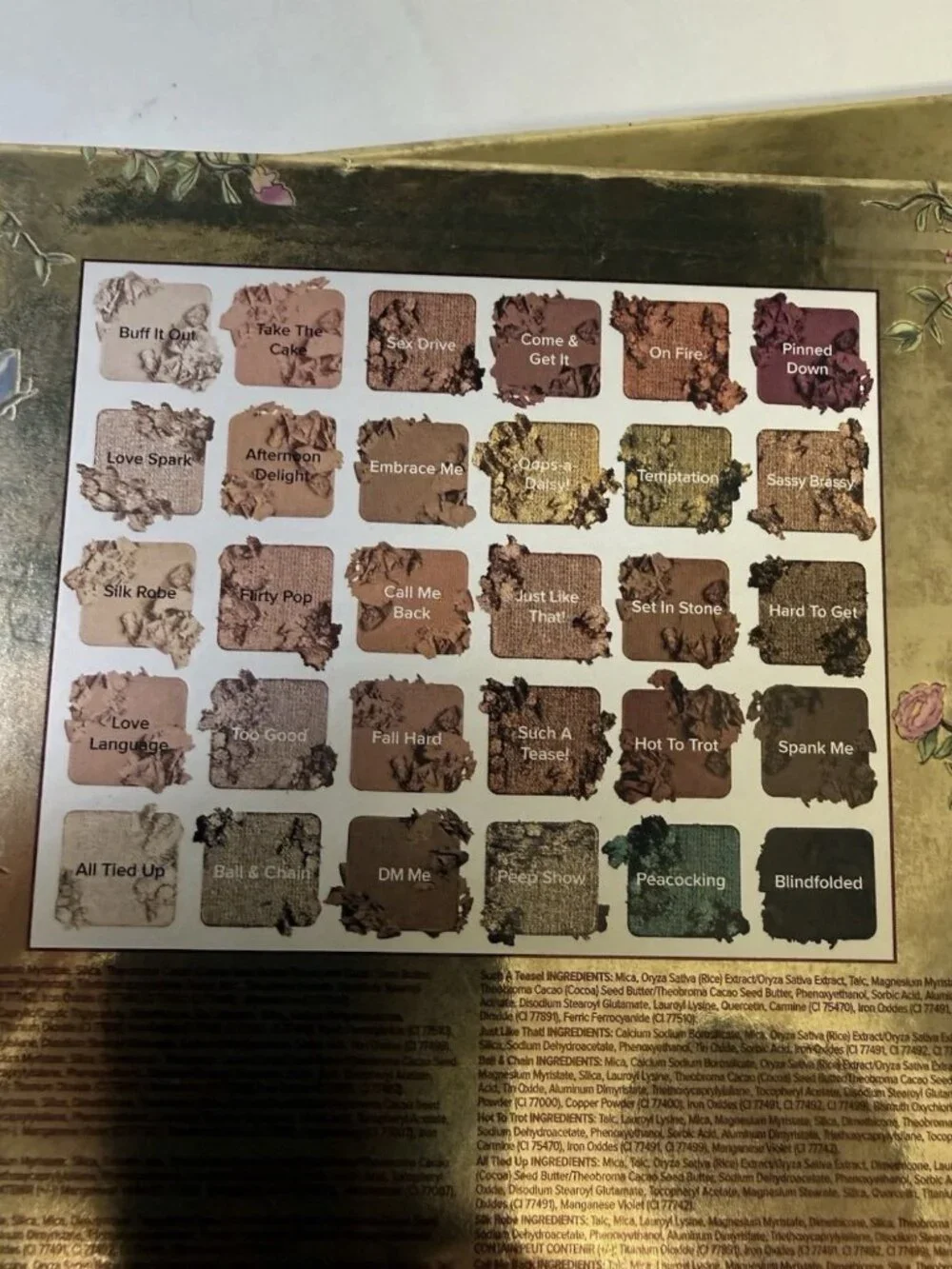 Too Faced Natural Lust-Naturally Sexy Eye Shadow Palette *NIB*